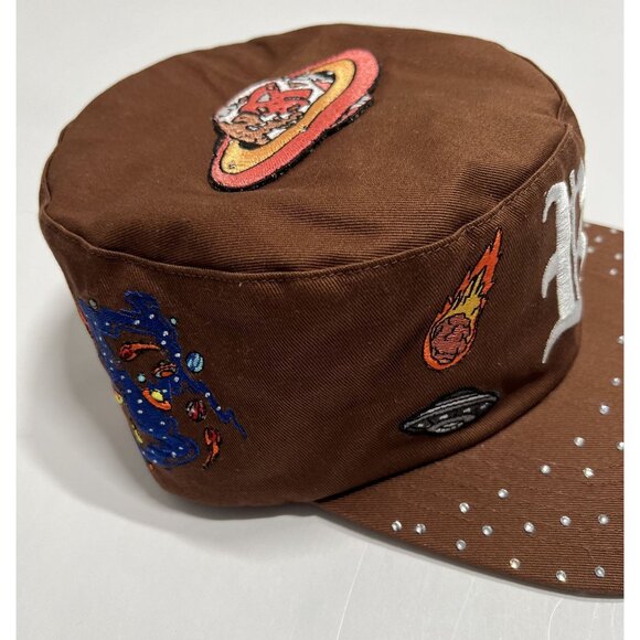 Rebellis Solana Hat in Brown - Picture 4 of 6